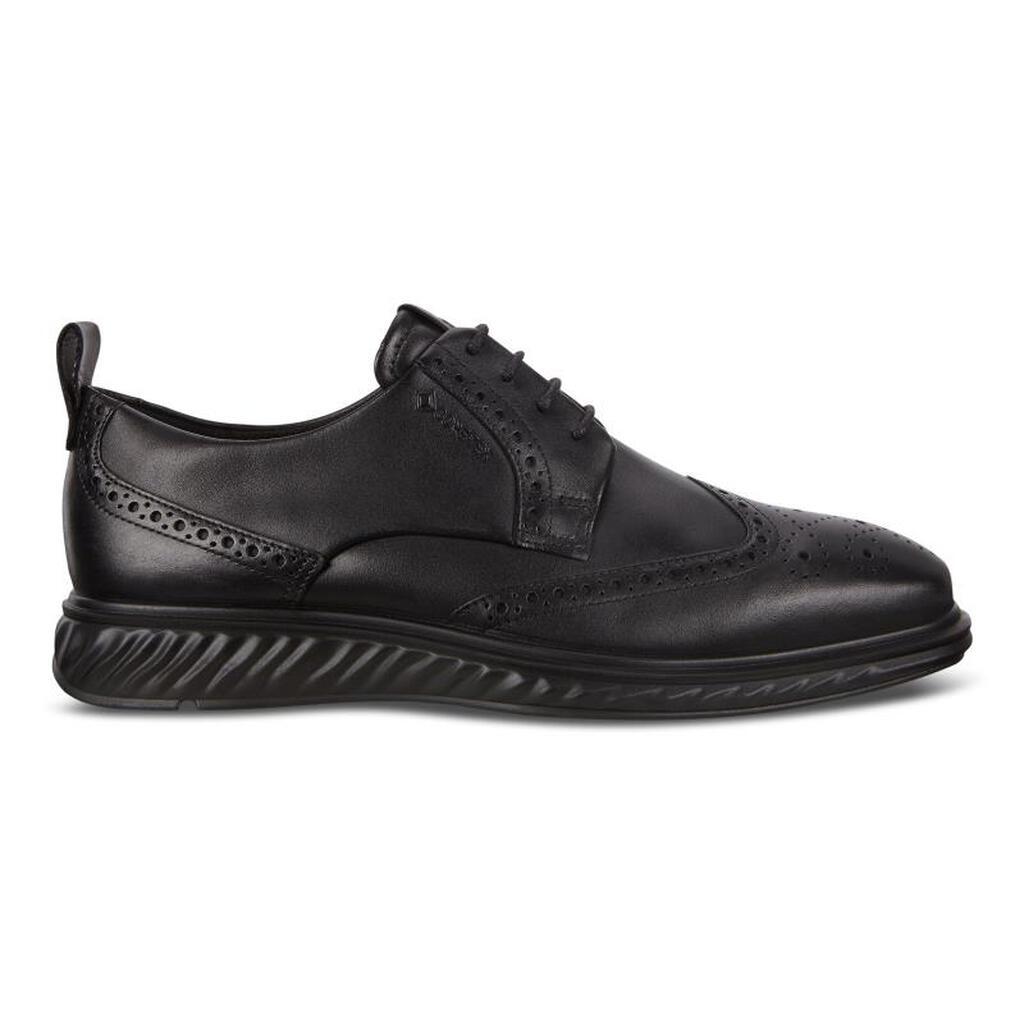 Ecco St.1 Hybrid Lite Wingtip Mens Dress Shoes In Black Outlet - India YLB-486197